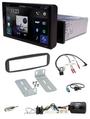 Pioneer DAB Lenkrad Bluetooth USB Autoradio für Renault Clio 2012-2016 - Bild 1 von 4