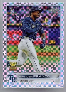 * 2022 Topps Chrome - X-Fractor #035 - WANDER FRANCO - Picture 1 of 2