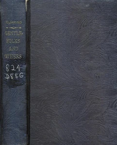 [1876] Gentlefolks and Others by Julia Duhring / Essays / J. B. Lippincott - Picture 1 of 1