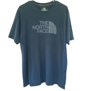 T-shirt uomo The North Face manica corta classica mezza cupola taglia LG blu - Foto 1 di 10