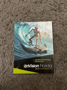 Grade 7 Accelerated Envision Math Florida B.E.S.T. Additional Practice WB NEW - Picture 1 of 2