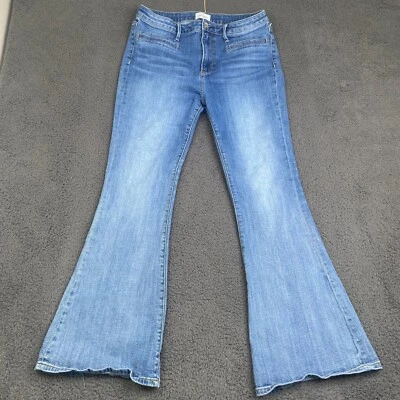 Jeans acampanados Driftwood Farrah lavado medio talla 32x32L Foto 1 de 4