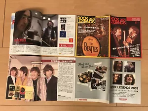 The BEATLES Giappone anni 2000 ROCK LEGEND rivista x2 LENNON McCartney HARRISON Ringo - Foto 1 di 9