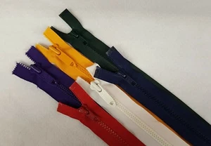 Cremalleras separadoras de plástico de garra de 21" - Paquete de 6 - Imagen 1 de 1