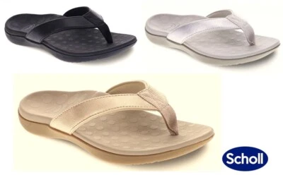 Thongs Scholl Sonoma Womens Support Thong Sandal Scholl Footwear Sonoma Smooth - Photo 1/4
