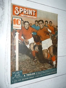 SPRINT #121 15-03 1948 RUGBY XV XIII TOULON ROANNE FOOTBALL LILLE BOXE CERDAN - Imagen 1 de 5