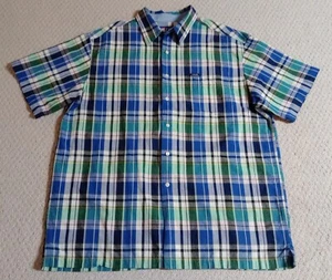 Chaps Ralph Lauren Mens X Large Multi-Color Plaid 100% Cotton Button Up Shirt 23 - Picture 1 of 5