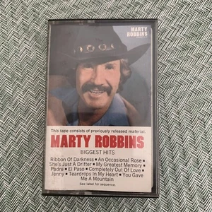 Marty Robbins Biggest Hits 1982 Cassette Tape FREE SHIPPING - Picture 1 of 3