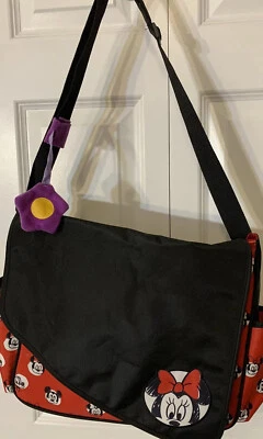Disney Minnie Mouse Mickey Daisy Donald Pluto Bebé Niña Bolso de Hombro Bolso de Pañales Foto 1 de 4