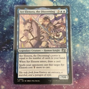 Syr Elenora, the Discerning (Anime) x1 - MTG Foundations Jumpstart J25 #64 - Picture 1 of 1