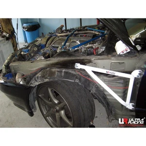 NISSAN SKYLINE GTR GT-R R32 '88-'94 ULTRA RACING FENDER BAR FENDER BRACE 3 POINT - Picture 1 of 7