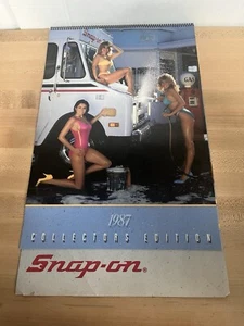 Vintage 1987 SNAP-ON TOOLS Collectors Edition Pinup Girl Badeanzug Kalender - Bild 1 von 10
