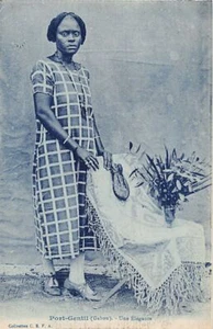 Gabun - PORT-GENTIL - Ein eleganter - Publ. C.E.F.A.  - - Gabun - PORT-GENTIL - Une - Bild 1 von 2