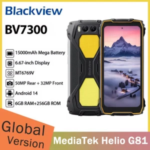 Blackview BV7300 IP68 Waterproof Phone Global Version 18GB+256GB 7680mAh 45W NFC - Picture 1 of 10