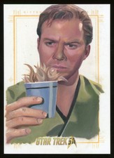 Star Trek Inflexions William Shatner as Captain Kirk Sketch Card by Kevin Graham