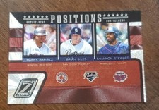 2005 Donruss Zenith Positions Manny Ramirez Brian Giles Shannon Stewart #P-7 