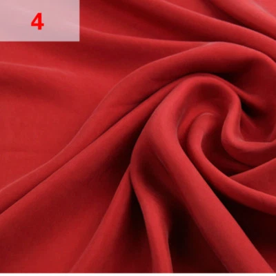 100% Cupro Silk Fabric Craft DIY Materials Dress Cloth Sewing 1.35*0.5m Silky - Image 1 of 4