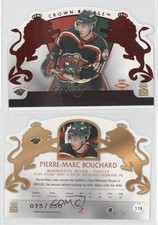 2002-03 Pacific Crown Royale Red /350 Pierre-Marc Bouchard #119 Rookie RC