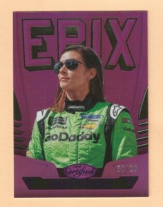 2018 Certified Racing "PURPLE" "Epix" Danica Patrick Card # 2/10