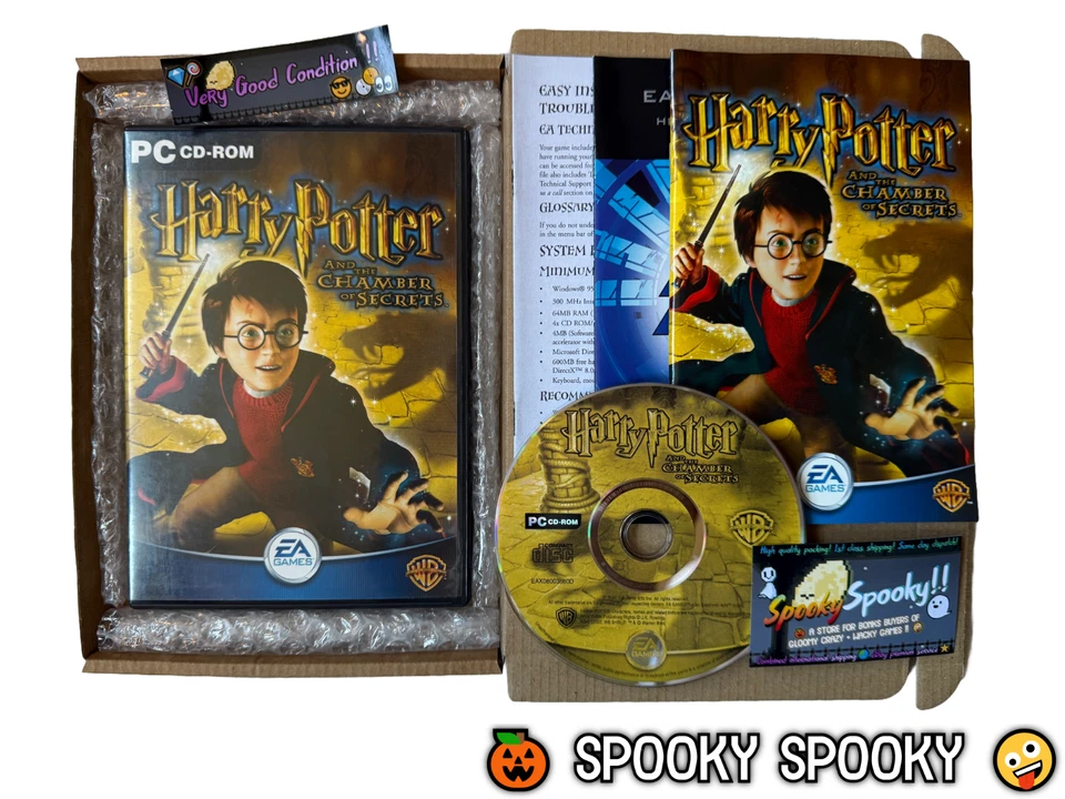 Harry Potter and the Chamber of Secrets PC - VGC CIB - High Quality Packing - Image 1 of 4