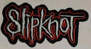 SLIPKNOT iron on or sew on Patch Heavy Metal music band logo Alternative - Picture 1 of 3