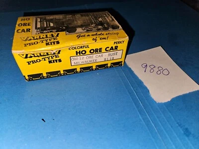 VARNEY, MILWAUKEE VAGÓN MINERAL/CARBÓN, ESCALA HO (9880) Foto 1 de 4