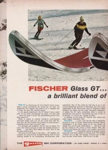 1970 Garcia Fischer Ski 2 page Color Ad - Picture 1 of 1