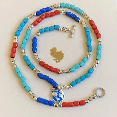 Dodo Pomellato Collana Tenaka Ocean Terra Limited Edition Argento 42 Cm Rara - Immagine 1 di 4