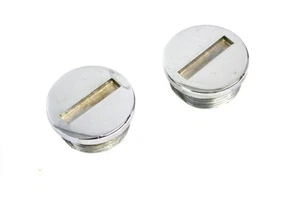 Chrome Primary Cover Cap Set for Harley Sportster 1977-84 XL - Picture 1 of 3