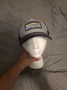 Vineyard Vines Marthas Vineyard Mütze Kappe Druckknopfleiste verstellbar Netz Trucker schwarz - Bild 1 von 7