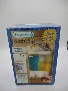 The Dispenser Clear Choice 2 Kammer Shampoo Conditioner Dusche Organizer Neu - Bild 1 von 5