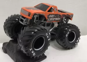 Hot Wheels Monster Jam Spinmaster Orange Bad Company 1:64 Truck Custom Rare READ - Picture 1 of 5