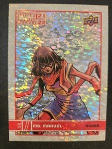 21-22 Marvel Annual Ms. Marvel Silver Foil Variant - Picture 1 of 2