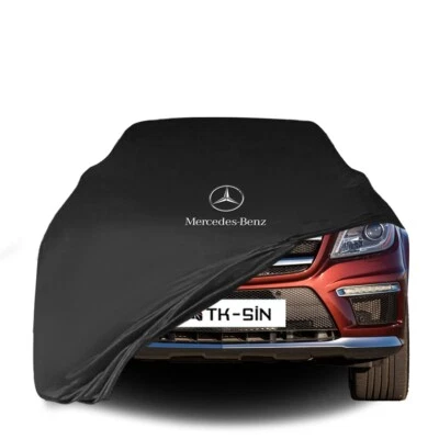 MERCEDES BENZ GL X166 Custom Fit İndoor Car Cover W/logo Red Black Gray Blue - Image 1 of 4