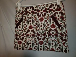 Nuevo con etiquetas Joe Boxer Floral Mini Falda Mujer Talla M Elastizada Falda Carrera Bolsillos - Imagen 1 de 4