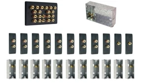 Kit de placa frontal de pared de sonido envolvente Matt Black 9.2 - SIN SOLDADURA - Imagen 1 de 9