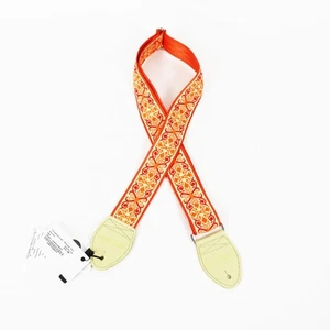 Souldier "Constantine" Orange Pattern 2" Guitar Strap - Picture 1 of 4