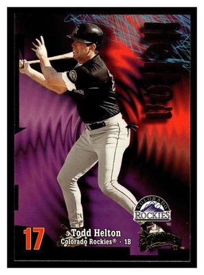 Todd Helton #65 1998 Circa Thunder Colorado Rockies - Image 1 of 2