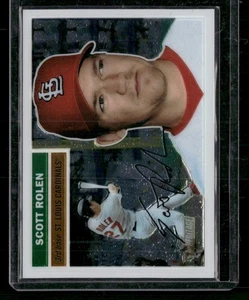 Topps Heritage #THC21 2005 Scott Rolen cromo #/1956 - Cardinals - Imagen 1 de 2