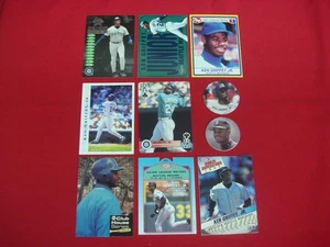 KEN GRIFFEY JR 10 DIFFERENT ODDBALL BASEBALL CARD LOT SEATTLE MARINERS - Picture 1 of 3
