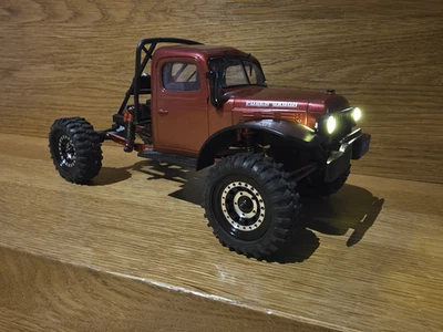 FMS FCX24 Power Wagon Mud-Racer 1:24 rot - RTR, Upgrades RCAWD - Bild 1 von 4