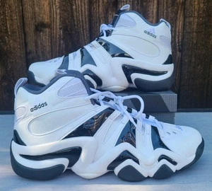 Size 13 - Adidas Basketball Crazy 8 White Black IE7198 - Picture 1 of 8