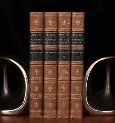 Memoirs of Napoleon Bonaparte by M. De. Bourrienne Four Volumes in Fine Binding - Image 1 of 3