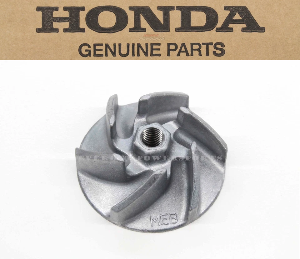 Water Pump Impeller CRF450 R 02 03 04 05 OEM Genuine Honda 19215-MEB-670 #J70 - Imagem 1 de 3