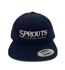 Sprouts Farmers Market Snapback Mütze Yupoong verstellbar Kappe dunkelmarine & grau - Bild 1 von 2