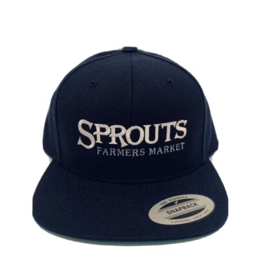 Gorra ajustable Sprouts Farmers Market Snapback Yupoong azul marino oscuro Foto 1 de 2