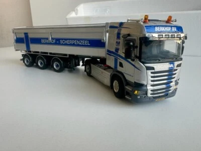 WSI truck models,SCANIA STREAMLINE 4X2+TIPPER TRAILER,BERKHOF B.V. - Image 1 of 4