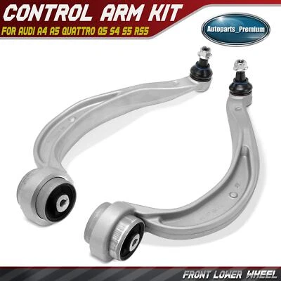 2x Front Lower Rearward Control Arm & Ball Joint Assy for Audi A4 A5 Quattro Q5 - Image 1 of 4