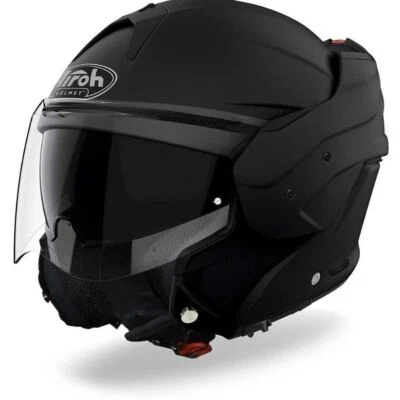 Casco Airoh Modular Flip Up Mathisse Negro Mate - Imagen 1 de 3