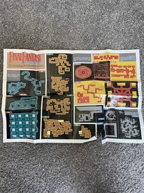 Final Fantasy Dungeon Maps ONLY - Vintage Nintendo NES